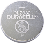 Duracell Lithium-Knopfzelle DL2032 Batterie