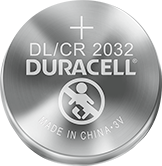Duracell Lithium-Knopfzelle DL / CR 2032 Batterie